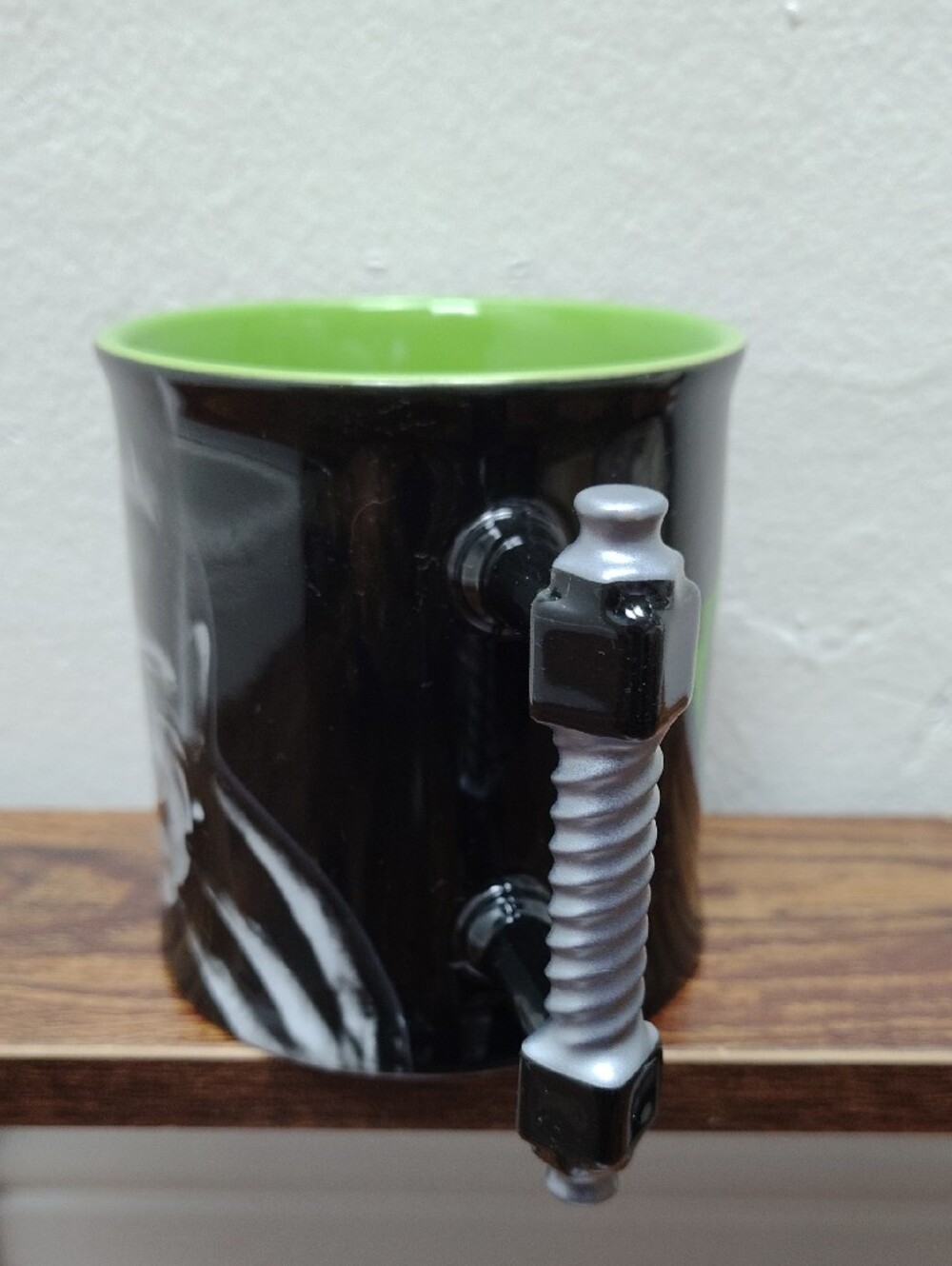 Universal Studios Monsters Frankenstein Ceramic Coffee Mug with Screw-Handle - Picture 2 of 6